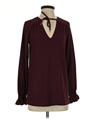 MICHAEL Michael Kors Long Sleeve Blouse (view 1)