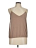 Express Solid Tan Brown Tank Top Size M - photo 1