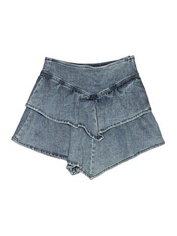 Katie J NYC Denim Skirt (view 1)