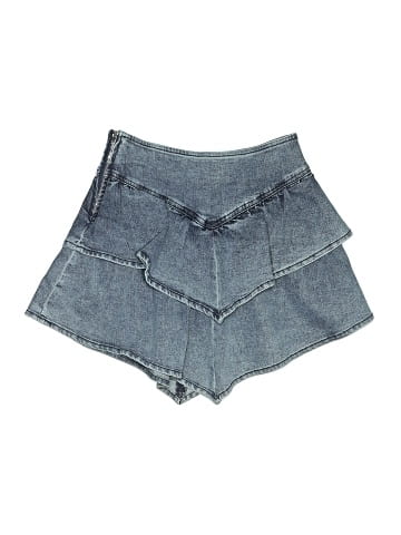 Katie J NYC Denim Skirt (view 2)