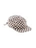 Assorted Brands 100% Cotton Checkered-gingham Brown Baseball Cap  One size (kids) - photo 1