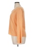 Eileen Fisher 100% Linen Orange Pullover Sweater Size XL - photo 5