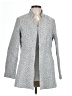 Unbranded 100% Polyester Gray Coat Size L - photo 1