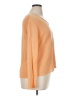Eileen Fisher 100% Linen Orange Pullover Sweater Size XL - photo 4