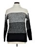 Unbranded Color Block Silver Turtleneck Sweater Size XL - photo 1