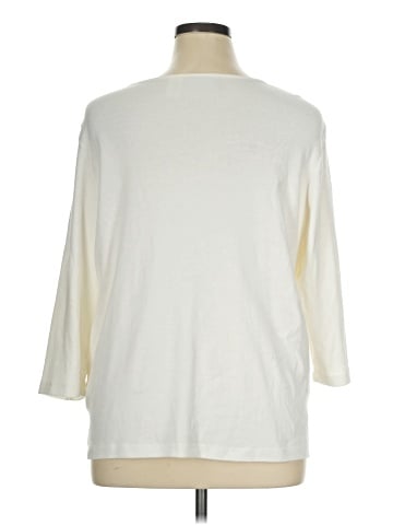 Alfred Dunner 3/4 Sleeve T-Shirt (view 2)