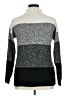 Unbranded Color Block Silver Turtleneck Sweater Size XL - photo 2