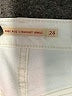 Levi's White Jeans Size 24 waist - photo 8