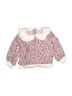 Janie and Jack Floral Pink Pullover Sweater Size 6-12 mo - photo 1