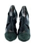 Claudia Ciuti Color Block Green Heels Size 7 - photo 2
