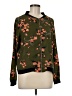 Live 4 Truth 100% Polyester Floral Green Cardigan Size M - photo 1