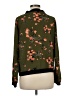 Live 4 Truth 100% Polyester Floral Green Cardigan Size M - photo 2