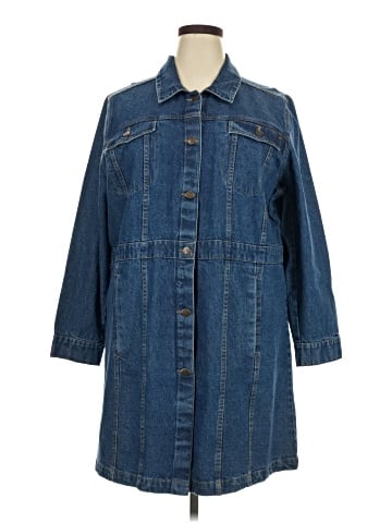 North Style Denim Jacket (view 1)