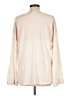 Pol Ivory Long Sleeve Blouse Size L - photo 2