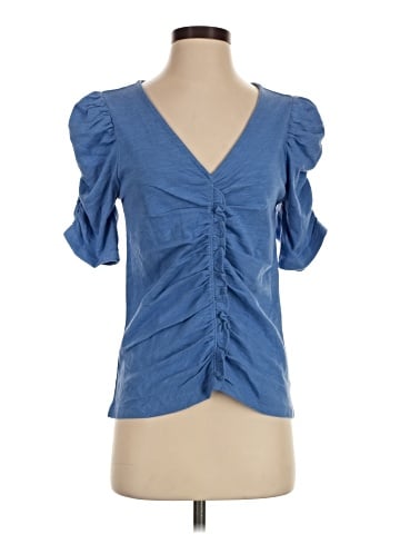 Democracy Short Sleeve Blouse (view 1)