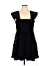 Express Solid Black Cocktail Dress Size XL - photo 1