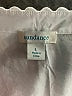 Sundance 100% Cotton White 3/4 Sleeve Blouse Size L - photo 7