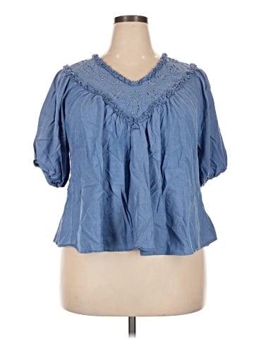 Old Navy Short Sleeve Blouse (view 1)