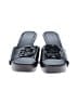 Tory Burch 100% Leather Black Wedges Size 7 1/2 - photo 2