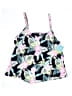 Just Be... Tropical Black Swimsuit Top Size 2X - photo 1