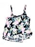 Just Be... Tropical Black Swimsuit Top Size 2X - photo 2