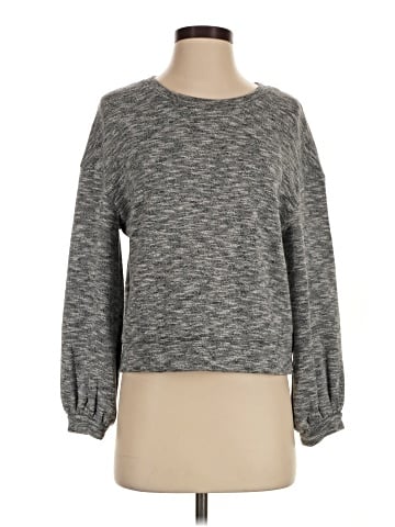Madewell Textured Crewneck Sweatshirt (view 1)