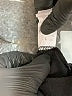Unbranded Solid Black Active Pants Size L - photo 7