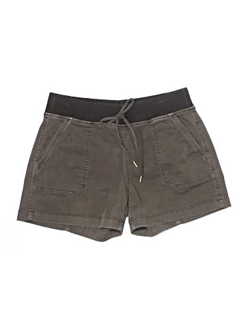White House Black Market Khaki Shorts (view 1)