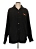 La Miel Black Long Sleeve Blouse Size L - photo 1