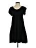 Max Studio Solid Black Casual Dress Size XS - photo 1