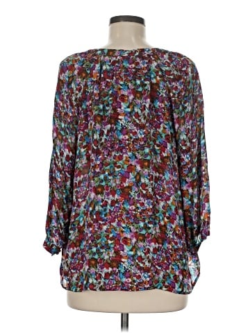Joie 3/4 Sleeve Silk Top (view 2)