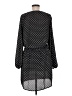 Express 100% Polyester Polka Dots Black Casual Dress Size M - photo 2