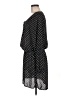 Express 100% Polyester Polka Dots Black Casual Dress Size M - photo 5