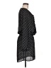 Express 100% Polyester Polka Dots Black Casual Dress Size M - photo 4