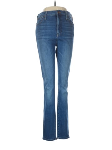 Madewell Tall 10" High-Rise Skinny Jeans in Bradshaw Wash (view 1)