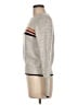 Cupcakes & Cashmere Stripes Gray Pullover Sweater Size M - photo 5