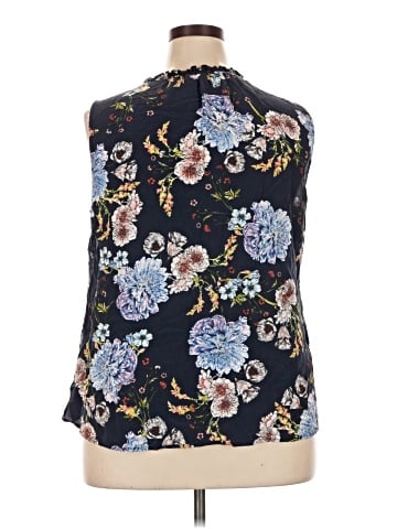 Daniel Rainn Sleeveless Silk Top (view 2)