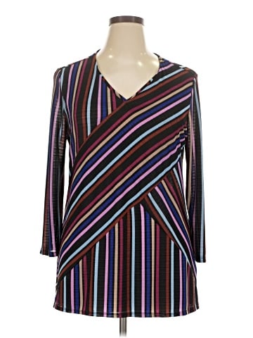 Dana Buchman Long Sleeve Blouse (view 1)