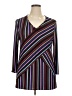 Dana Buchman Black Long Sleeve Blouse Size XL - photo 1