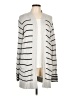 Express Stripes Black Silver Cardigan Size L - photo 1