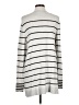 Express Stripes Black Silver Cardigan Size L - photo 2