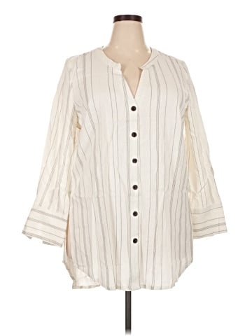 Ellos Long Sleeve Blouse (view 1)