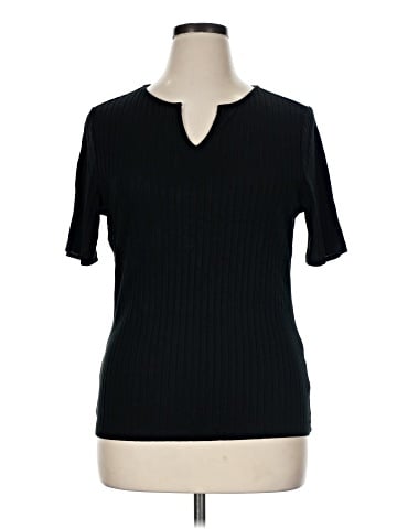 Banana Republic Factory Store Short Sleeve Turtleneck (view 1)