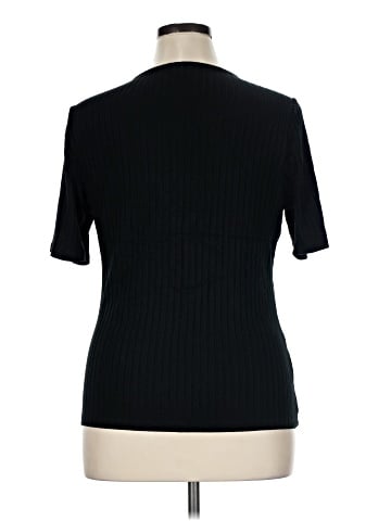 Banana Republic Factory Store Short Sleeve Turtleneck (view 2)