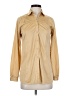 Sears Tan Long Sleeve Blouse Size S - photo 1