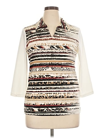 Zenergy by Chico's 3/4 Sleeve Blouse (view 1)