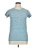 Athleta Tweed Blue Active T-Shirt Size XL - photo 1