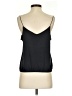 Express Solid Gray Black Tank Top Size S - photo 2