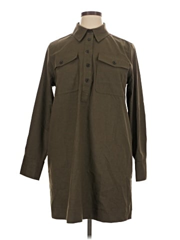 Madewell Button-Up Mini Shirtdress (view 1)