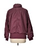 Athleta 100% Polyester Solid Burgundy Jacket Size L (tall) - photo 2